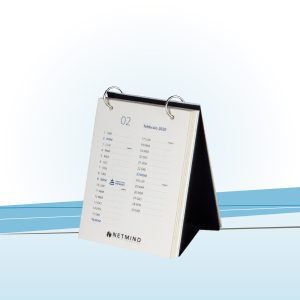 Calendario da tavolo con anelle