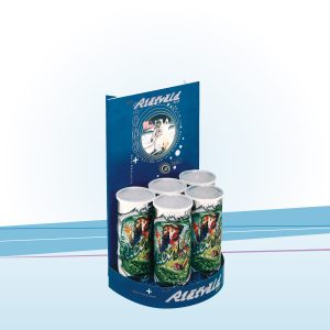 Dispenser circolare con crowner rinforzato