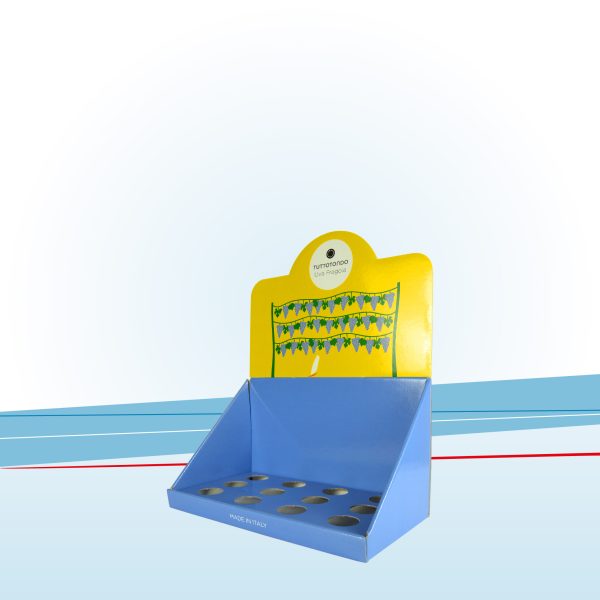 Dispenser con alveolo ferma prodotto