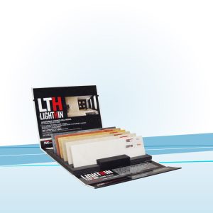 Espositore / valigia con maniglia