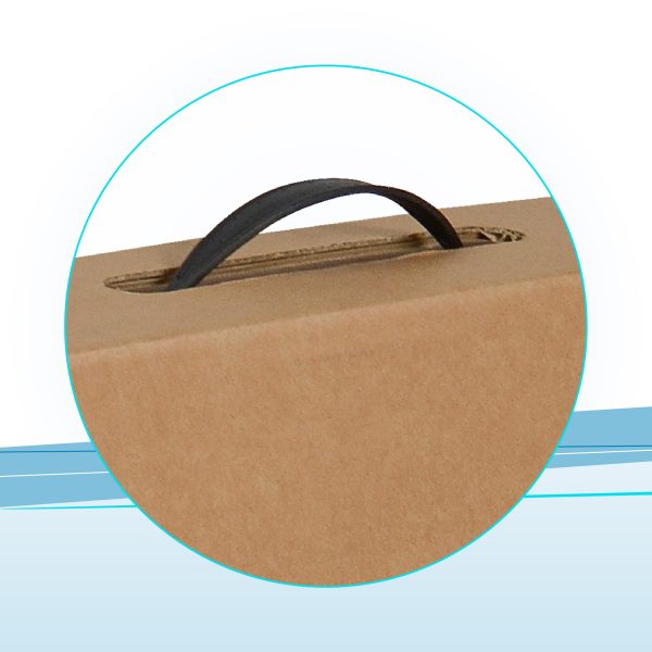 Scatola natural con maniglia - immagine 2
