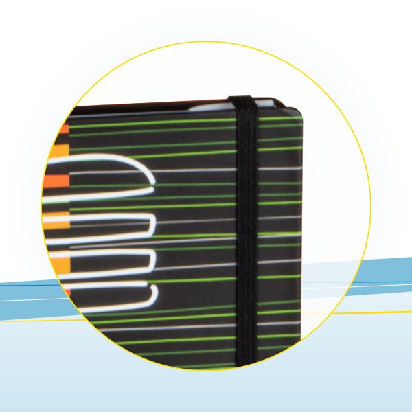 Block Notes cartonato con elastico - immagine 2