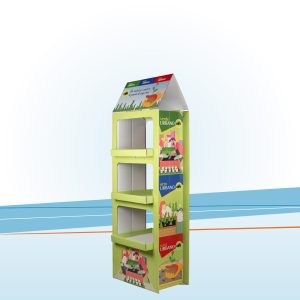 Espositore con crowner bifacciale centrosala