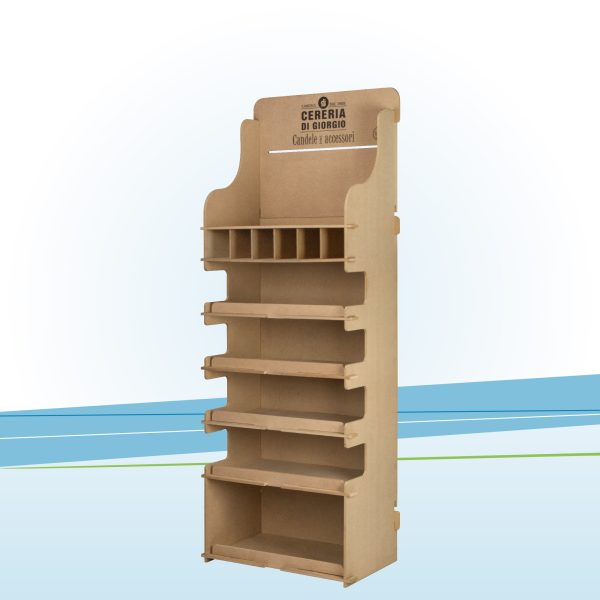 Espositore ad incastro natural