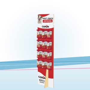 Espositore ad incastro pannello forato