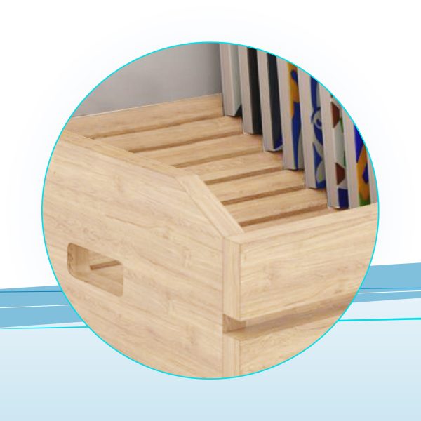 Espositore con scaletta natural - immagine 2